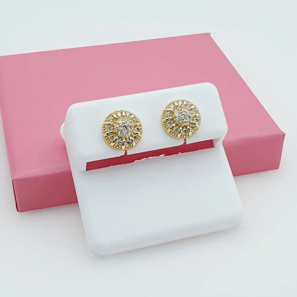 "925 Sterling Silver Cubic Zirconia Earrings, U19254621 - Picture 8 of 11